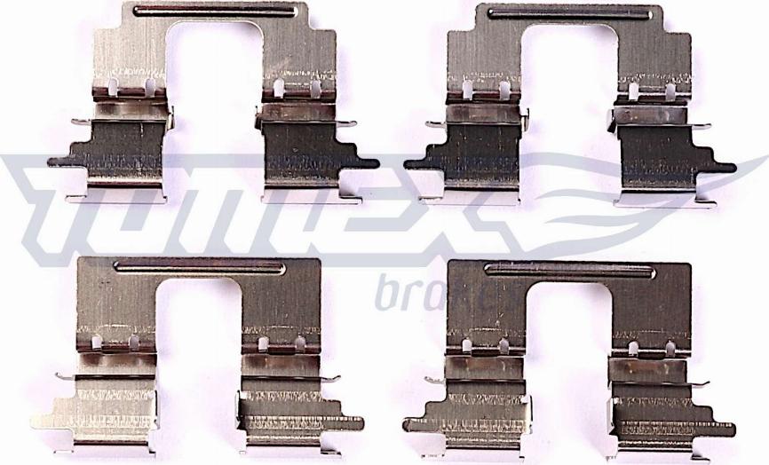 TOMEX brakes TX 44-23 - Kit accessori, Pastiglia freno autozon.pro