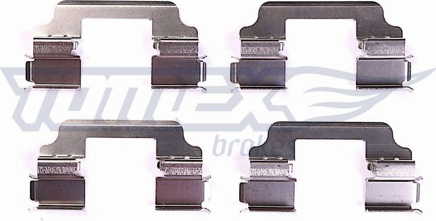 TOMEX brakes TX 44-27 - Kit accessori, Pastiglia freno autozon.pro