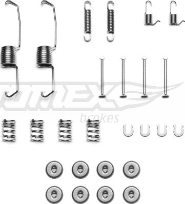 TOMEX brakes TX 40-49 - Kit accessori, Ganasce freno autozon.pro