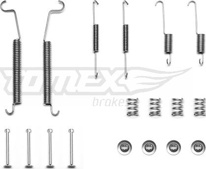 TOMEX brakes TX 40-67 - Kit accessori, Ganasce freno autozon.pro