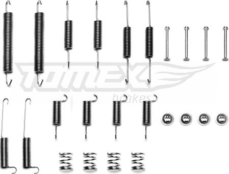 TOMEX brakes TX 40-03 - Kit accessori, Ganasce freno autozon.pro