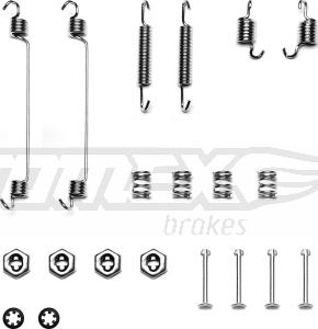 TOMEX brakes TX 40-14 - Kit accessori, Ganasce freno autozon.pro