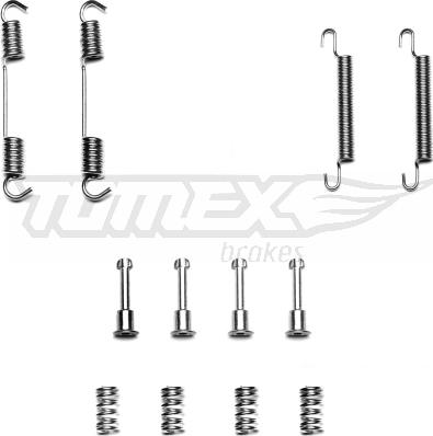 TOMEX brakes TX 40-11 - Kit accessori, Ganasce freno autozon.pro