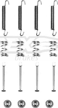 TOMEX brakes TX 40-35 - Kit accessori, Ganasce freno autozon.pro