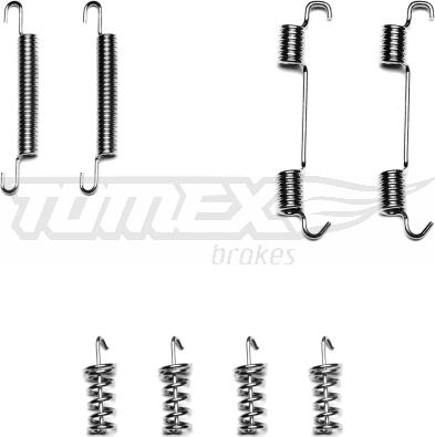 TOMEX brakes TX 40-33 - Kit accessori, Ganasce freno autozon.pro