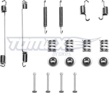 TOMEX brakes TX 41-99 - Kit accessori, Ganasce freno autozon.pro