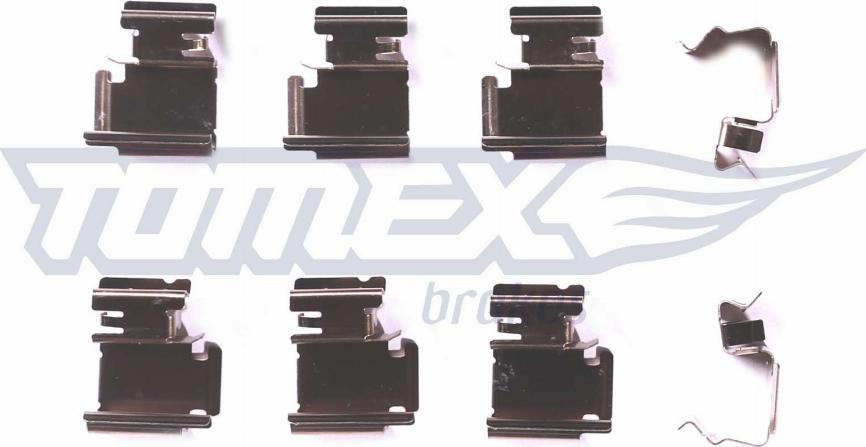 TOMEX brakes TX 43-01 - Kit accessori, Pastiglia freno autozon.pro