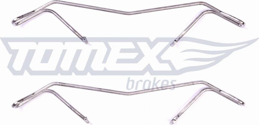 TOMEX brakes TX 43-07 - Kit accessori, Pastiglia freno autozon.pro