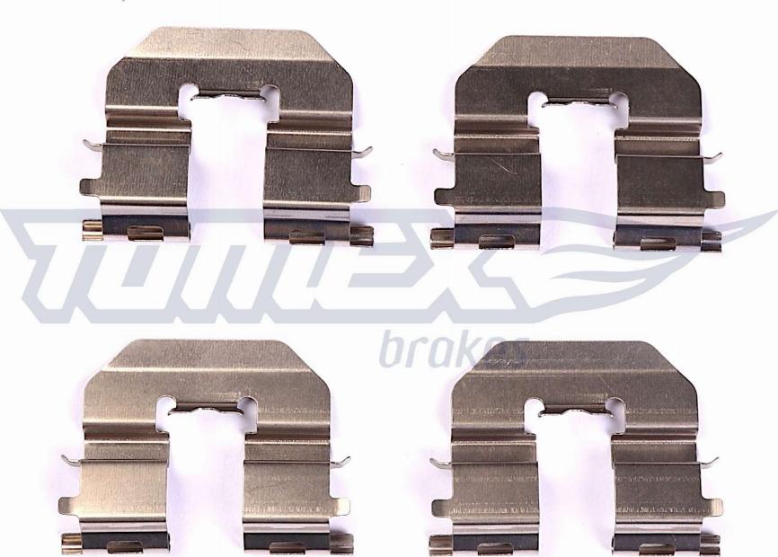 TOMEX brakes TX 43-89 - Kit accessori, Pastiglia freno autozon.pro