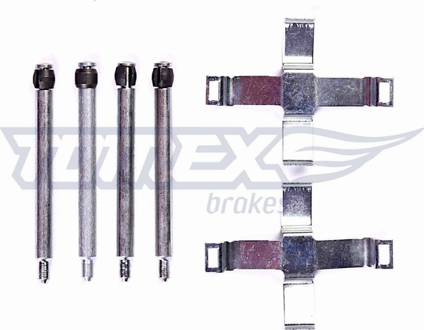 TOMEX brakes TX 43-84 - Kit accessori, Pastiglia freno autozon.pro