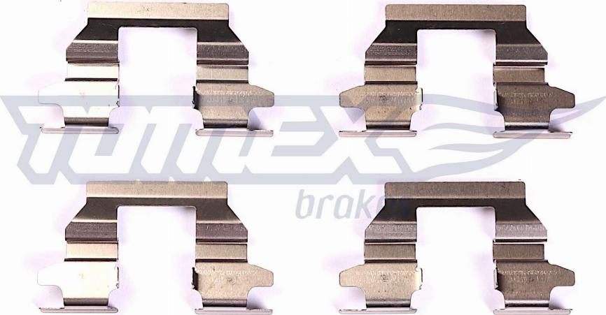 TOMEX brakes TX 43-85 - Kit accessori, Pastiglia freno autozon.pro