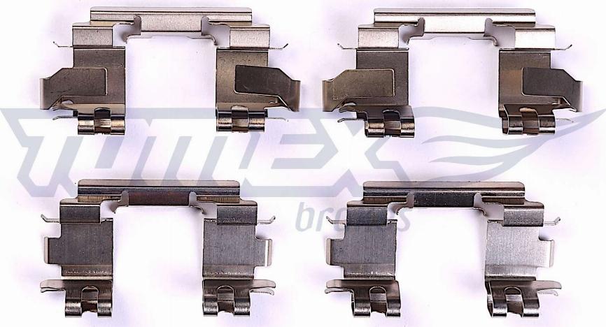 TOMEX brakes TX 43-80 - Kit accessori, Pastiglia freno autozon.pro