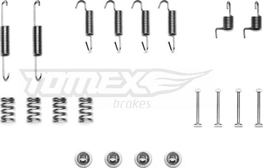 TOMEX brakes TX 42-06 - Kit accessori, Ganasce freno autozon.pro