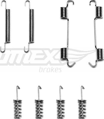 TOMEX brakes TX 42-00 - Kit accessori, Ganasce freno autozon.pro