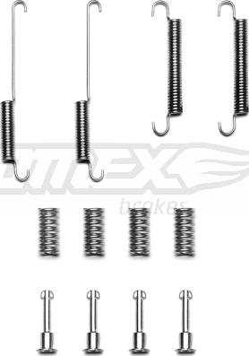 TOMEX brakes TX 42-02 - Kit accessori, Ganasce freno autozon.pro