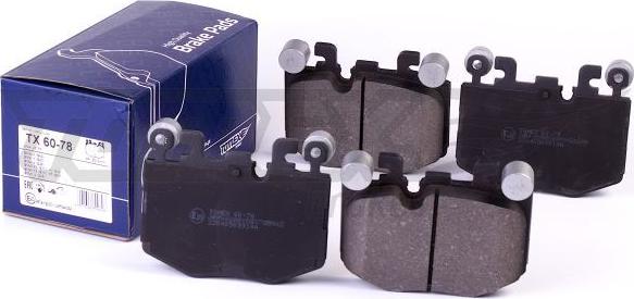 TOMEX brakes TX 60-78 - Kit pastiglie freno, Freno a disco autozon.pro