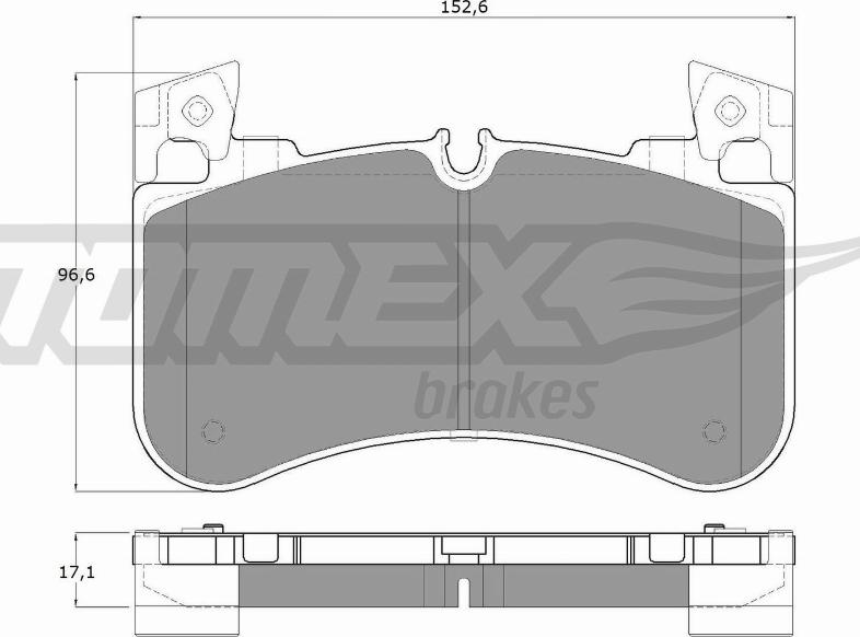 TOMEX brakes TX 19-53 - Kit pastiglie freno, Freno a disco autozon.pro