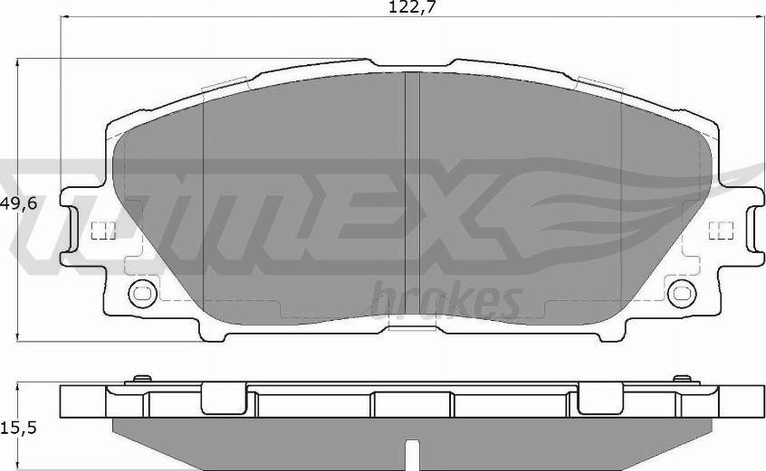 TOMEX brakes TX 19-35 - Kit pastiglie freno, Freno a disco autozon.pro