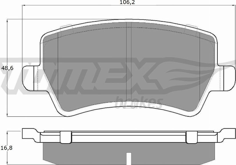 TOMEX brakes TX 14-85 - Kit pastiglie freno, Freno a disco autozon.pro