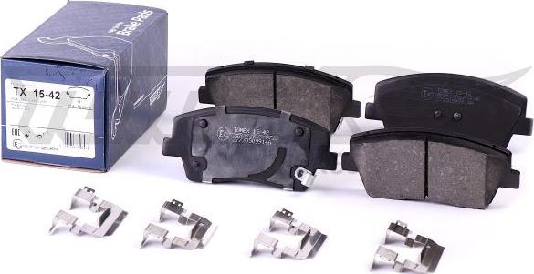 TOMEX brakes TX 15-42 - Kit pastiglie freno, Freno a disco autozon.pro