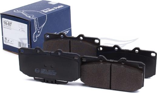 TOMEX brakes TX 16-07 - Kit pastiglie freno, Freno a disco autozon.pro