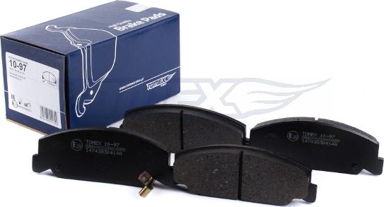 TOMEX brakes TX 10-97 - Kit pastiglie freno, Freno a disco autozon.pro