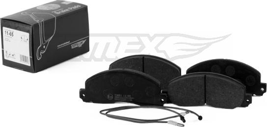 TOMEX brakes TX 11-65 - Kit pastiglie freno, Freno a disco autozon.pro