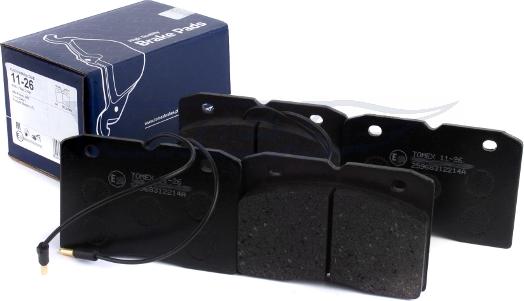 TOMEX brakes TX 11-26 - Kit pastiglie freno, Freno a disco autozon.pro