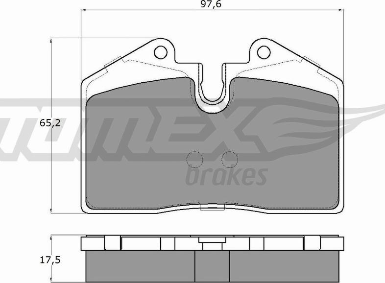 TOMEX brakes TX 18-02 - Kit pastiglie freno, Freno a disco autozon.pro