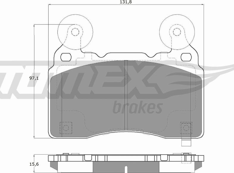 TOMEX brakes TX 18-89 - Kit pastiglie freno, Freno a disco autozon.pro