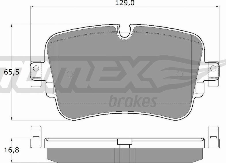 TOMEX brakes TX 18-24 - Kit pastiglie freno, Freno a disco autozon.pro