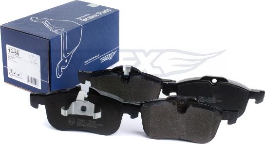 TOMEX brakes TX 13-55 - Kit pastiglie freno, Freno a disco autozon.pro