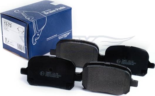 TOMEX brakes TX 13-73 - Kit pastiglie freno, Freno a disco autozon.pro