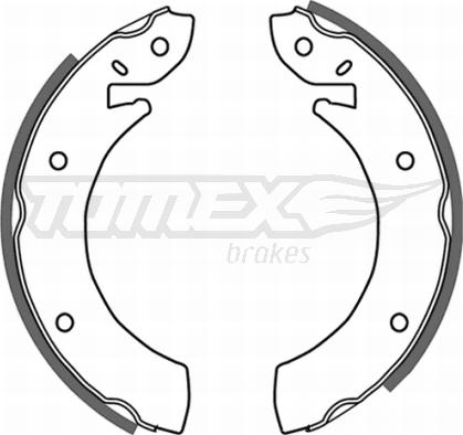 TOMEX brakes TX 20-96 - Kit ganasce freno autozon.pro