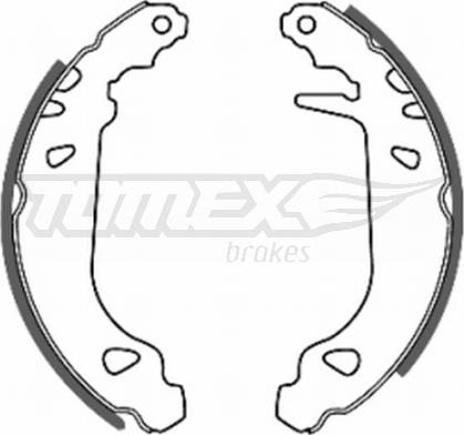 TOMEX brakes TX 20-45 - Kit ganasce freno autozon.pro