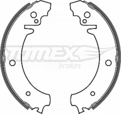 TOMEX brakes TX 20-11 - Kit ganasce freno autozon.pro