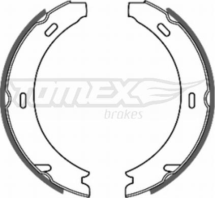 TOMEX brakes TX 20-37 - Kit ganasce freno autozon.pro