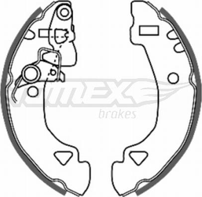 TOMEX brakes TX 20-27 - Kit ganasce freno autozon.pro