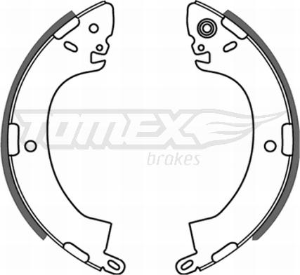 TOMEX brakes TX 21-44 - Kit ganasce freno autozon.pro