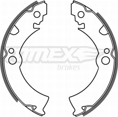 TOMEX brakes TX 21-46 - Kit ganasce freno autozon.pro