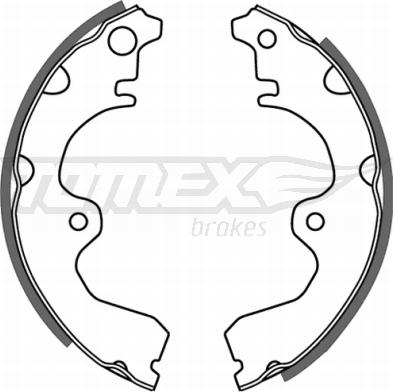 TOMEX brakes TX 21-08 - Kit ganasce freno autozon.pro