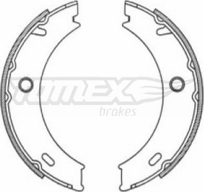 TOMEX brakes TX 21-18 - Kit ganasce freno autozon.pro