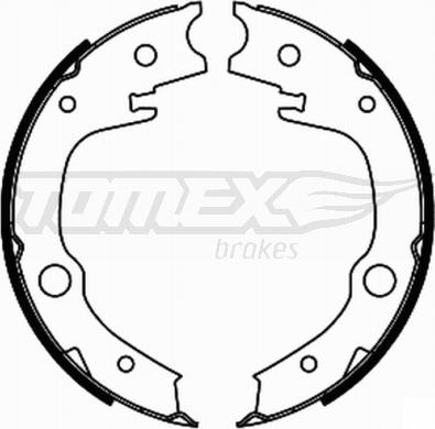 TOMEX brakes TX 21-86 - Kit ganasce freno autozon.pro