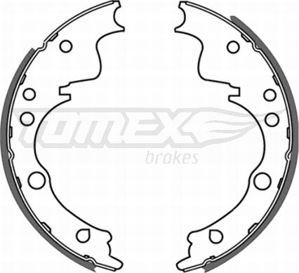 TOMEX brakes TX 21-39 - Kit ganasce freno autozon.pro