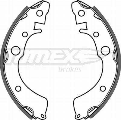 TOMEX brakes TX 21-35 - Kit ganasce freno autozon.pro