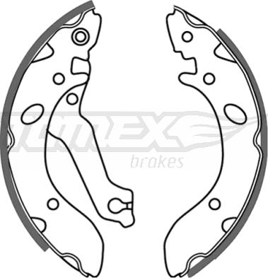 TOMEX brakes TX 21-38 - Kit ganasce freno autozon.pro