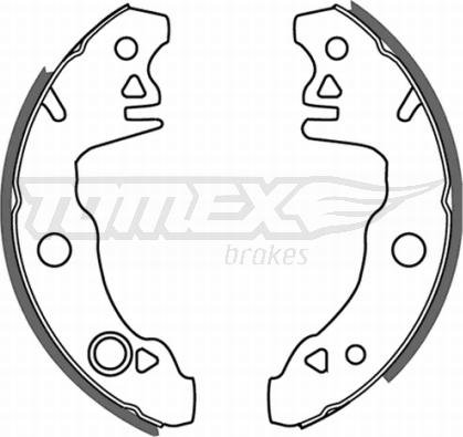 TOMEX brakes TX 21-29 - Kit ganasce freno autozon.pro