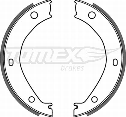 TOMEX brakes TX 21-26 - Kit ganasce freno autozon.pro