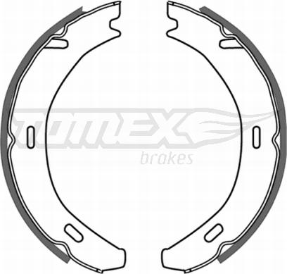 TOMEX brakes TX 21-20 - Kit ganasce freno autozon.pro