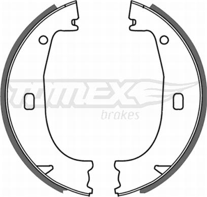 TOMEX brakes TX 21-23 - Kit ganasce freno autozon.pro